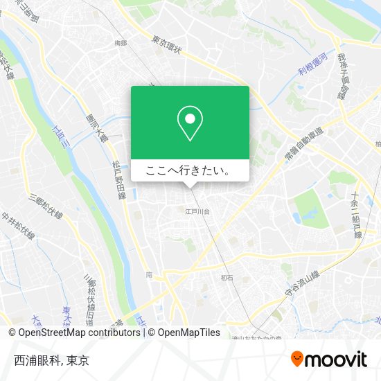 西浦眼科地図