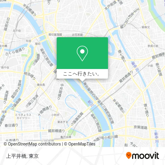上平井橋地図