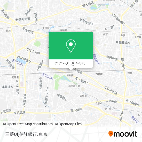 三菱Ufj信託銀行地図