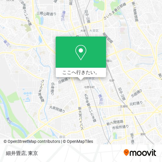 細井畳店地図