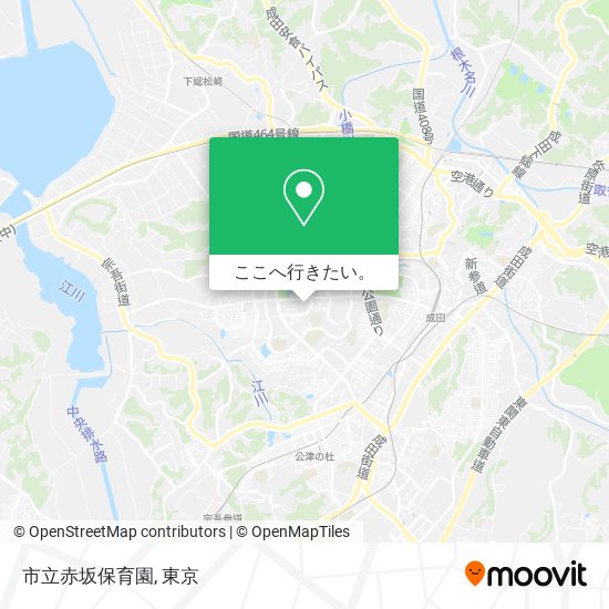 市立赤坂保育園地図