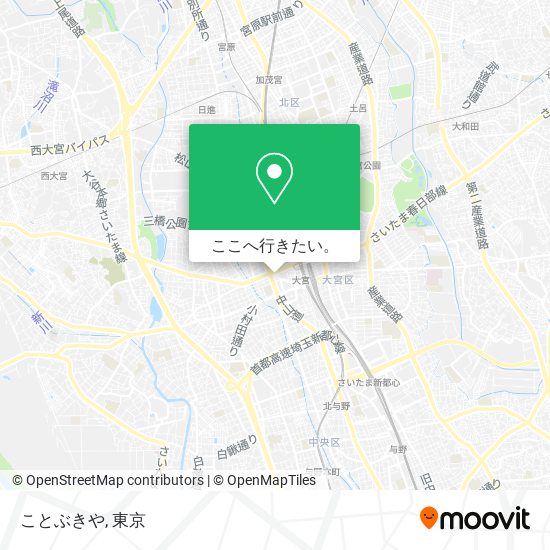 ことぶきや地図