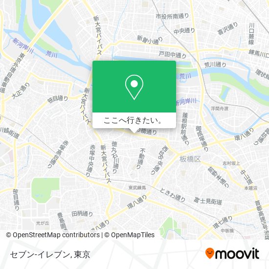 セブン-イレブン地図