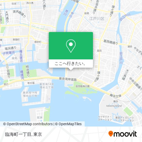 臨海町一丁目地図