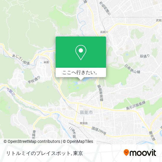 リトルミイのプレイスポット地図