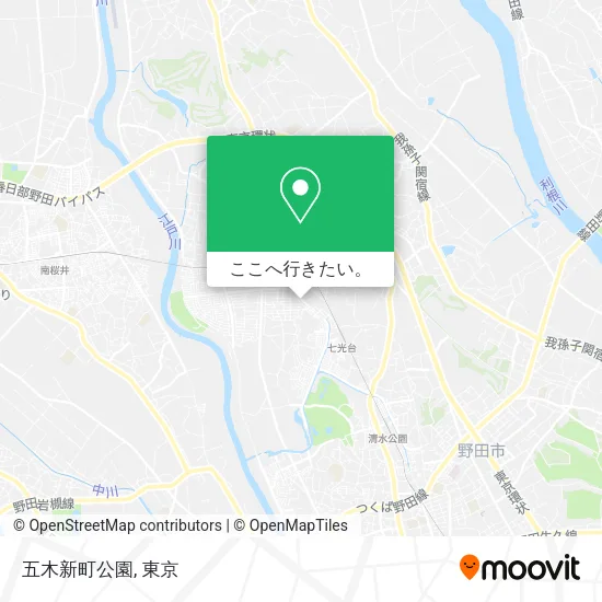 五木新町公園地図