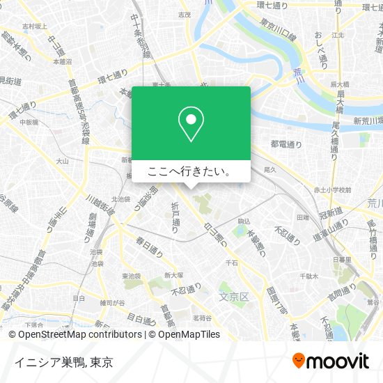 イニシア巣鴨地図