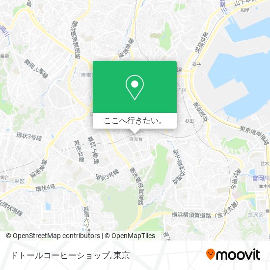 ドトールコーヒーショップ地図