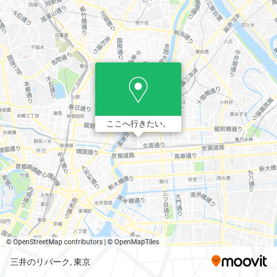 三井のリパーク地図