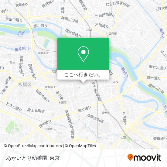 あかいとり幼稚園地図