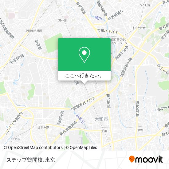 ステップ鶴間校地図