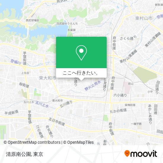 清原南公園地図