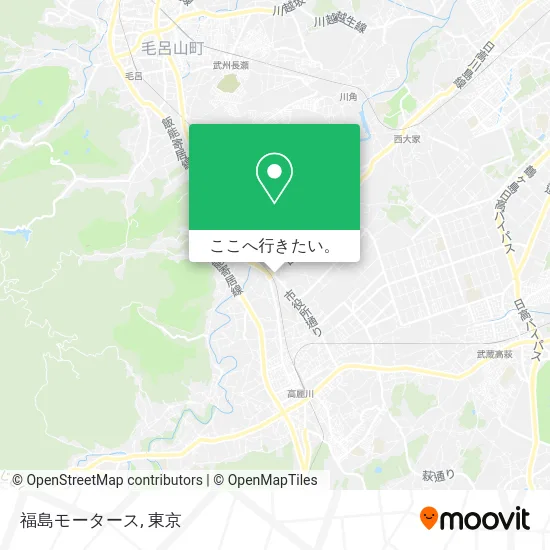 福島モータース地図
