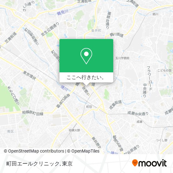 町田エールクリニック地図