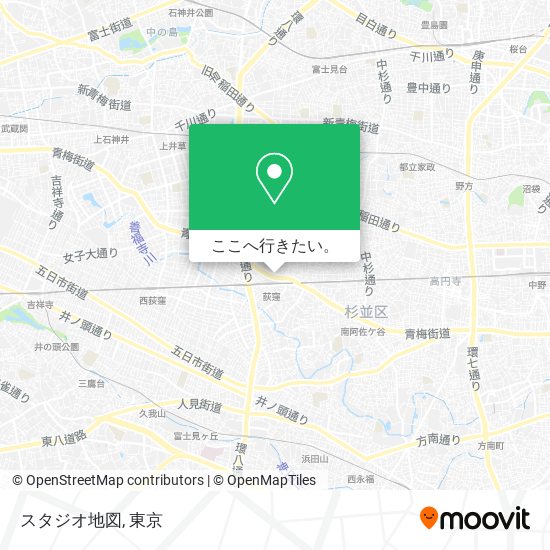 スタジオ地図地図