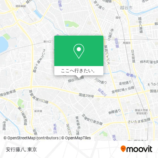 安行藤八地図