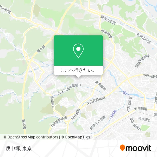 庚申塚地図