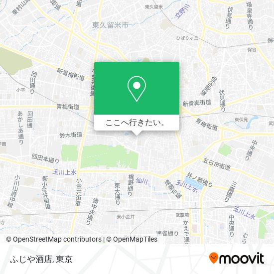 ふじや酒店地図