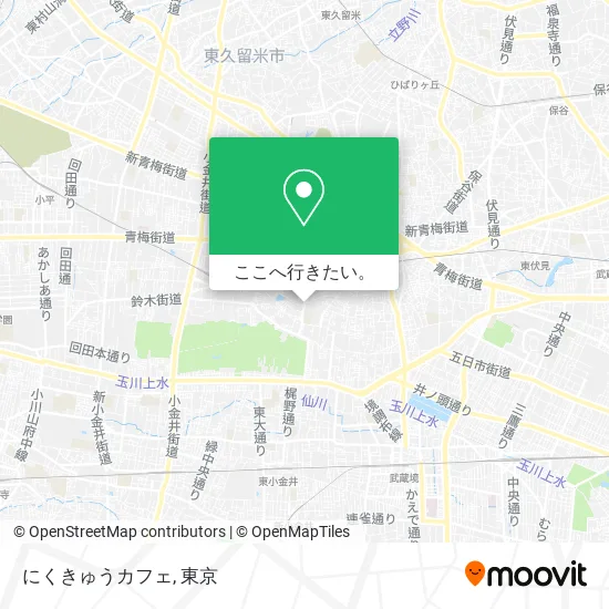 にくきゅうカフェ地図