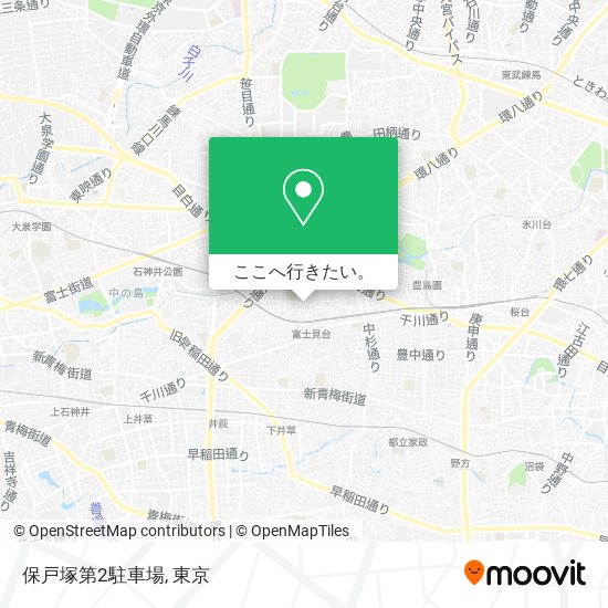 保戸塚第2駐車場地図