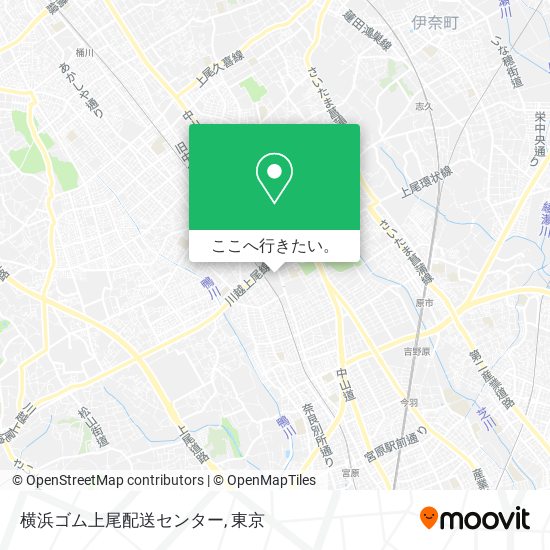 横浜ゴム上尾配送センター地図