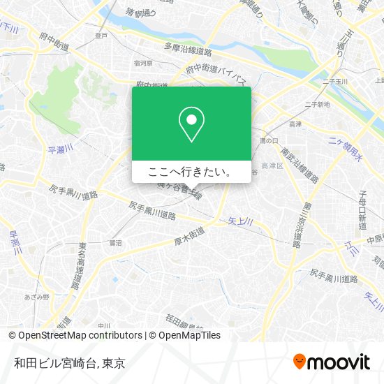 和田ビル宮崎台地図