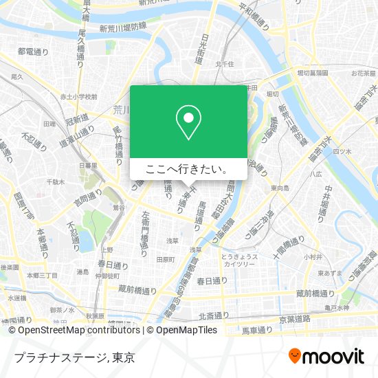 プラチナステージ地図