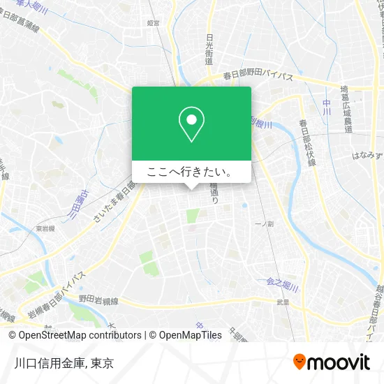 川口信用金庫地図