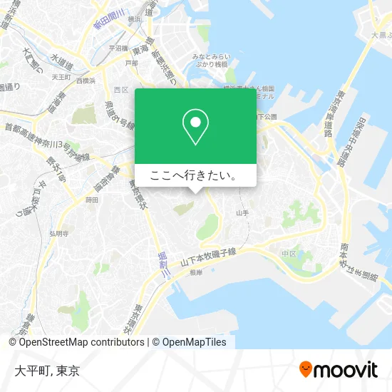 大平町地図