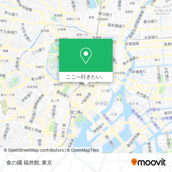 食の國 福井館地図