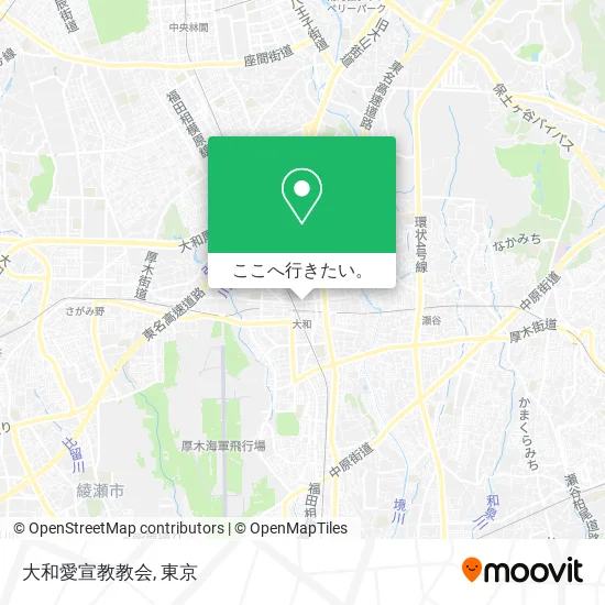 大和愛宣教教会地図