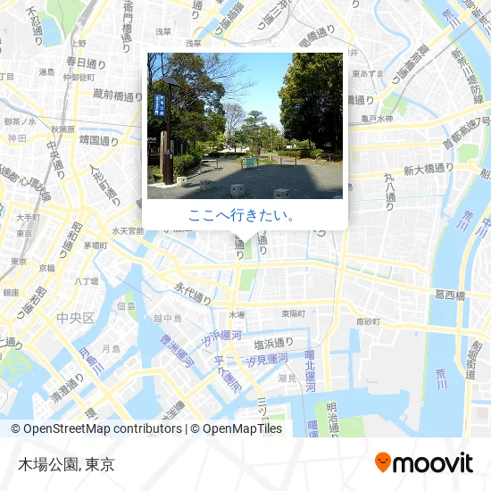 木場公園地図