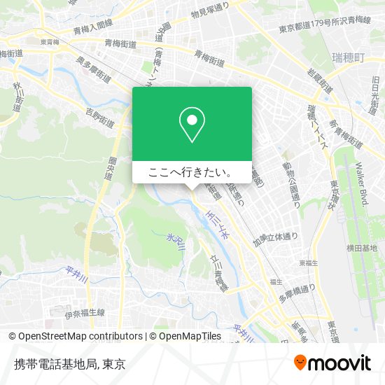 携帯電話基地局地図