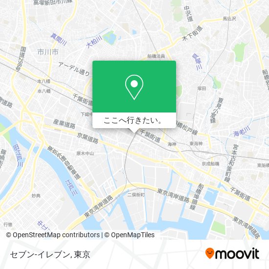 セブン-イレブン地図