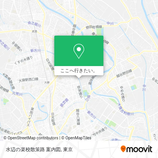 水辺の楽校散策路 案内図地図