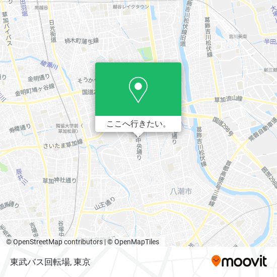 東武バス回転場地図