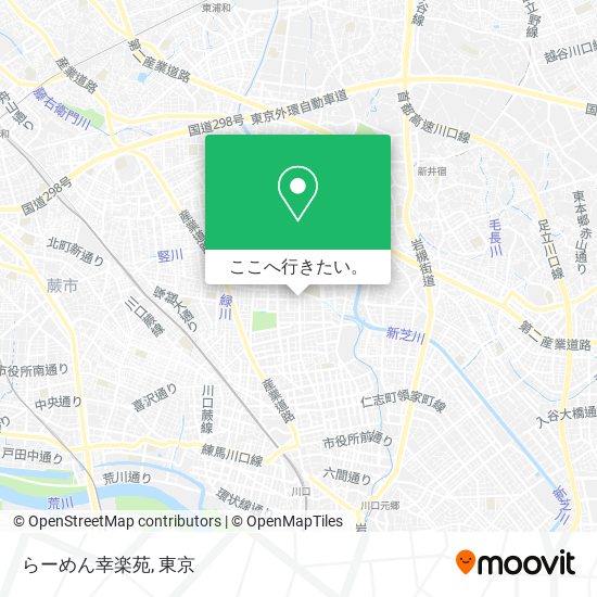 らーめん幸楽苑地図