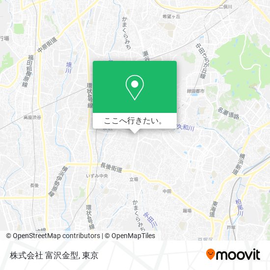 株式会社 富沢金型地図