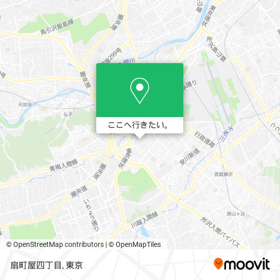 扇町屋四丁目地図