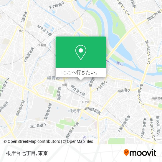 根岸台七丁目地図