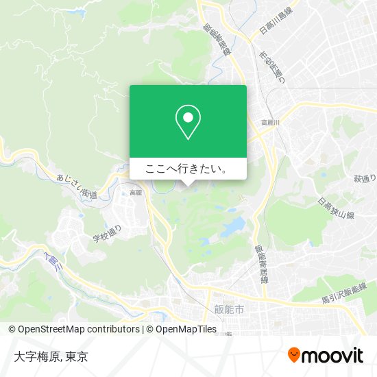 大字梅原地図