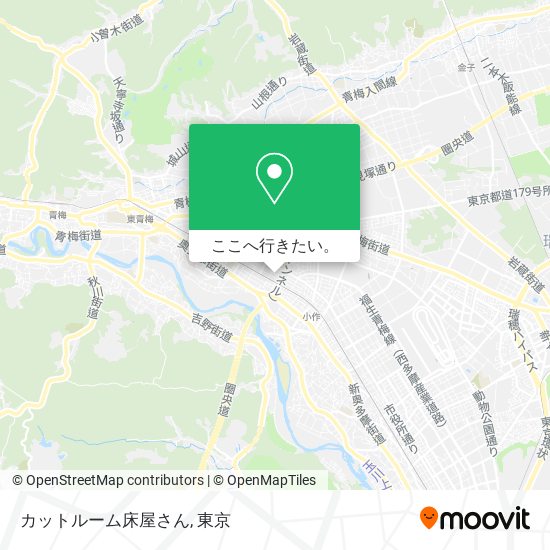 カットルーム床屋さん地図