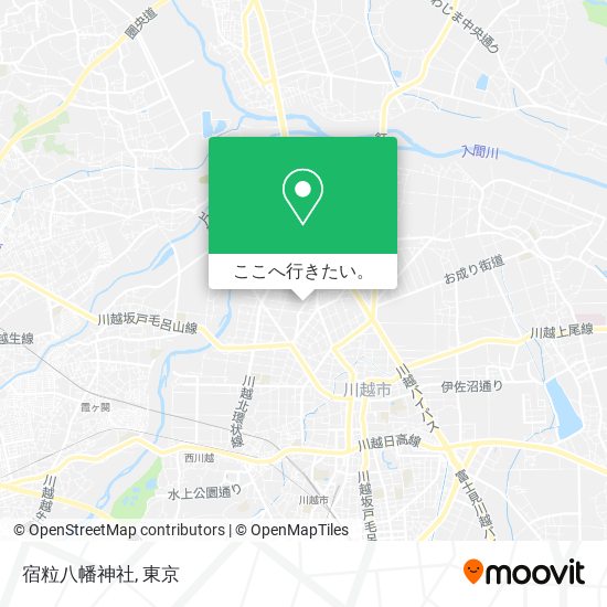 宿粒八幡神社地図