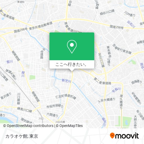 カラオケ館地図