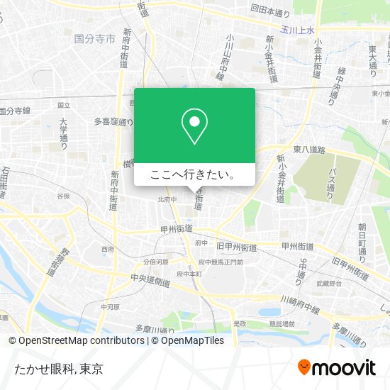 たかせ眼科地図