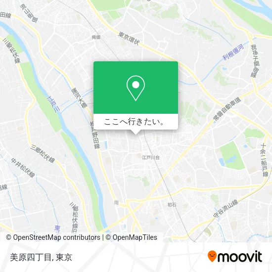 美原四丁目地図