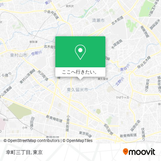 幸町三丁目地図