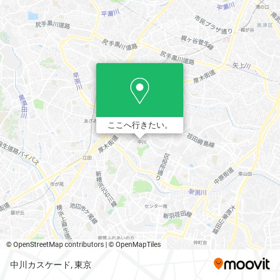 中川カスケード地図