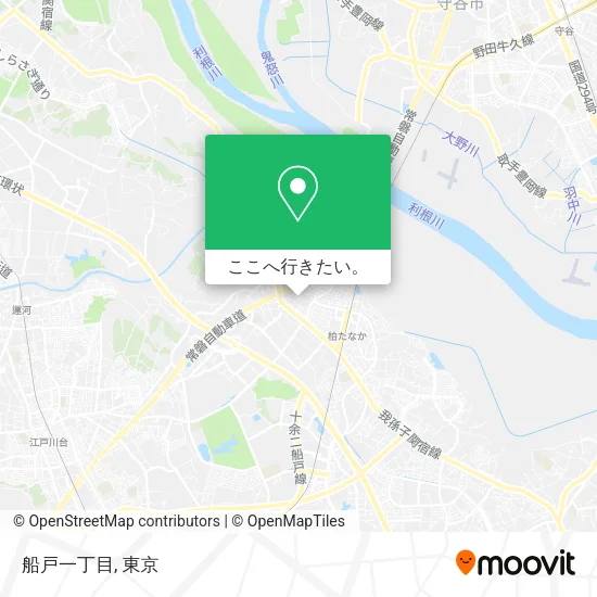 船戸一丁目地図