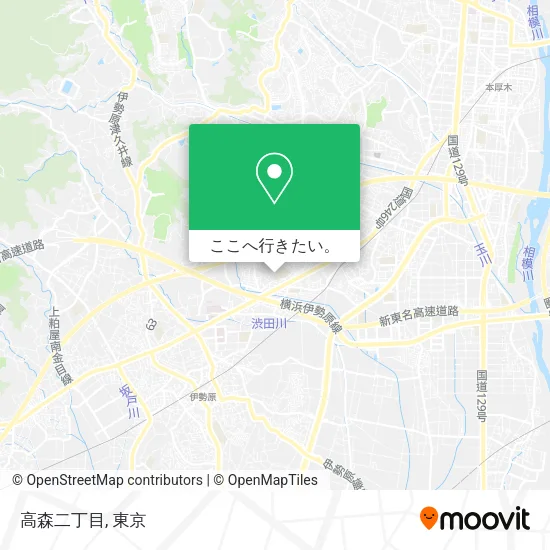 高森二丁目地図
